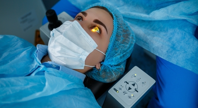 Medical,Laser,Eye,Correction.,Medicine,Technology,Eye,Operation.